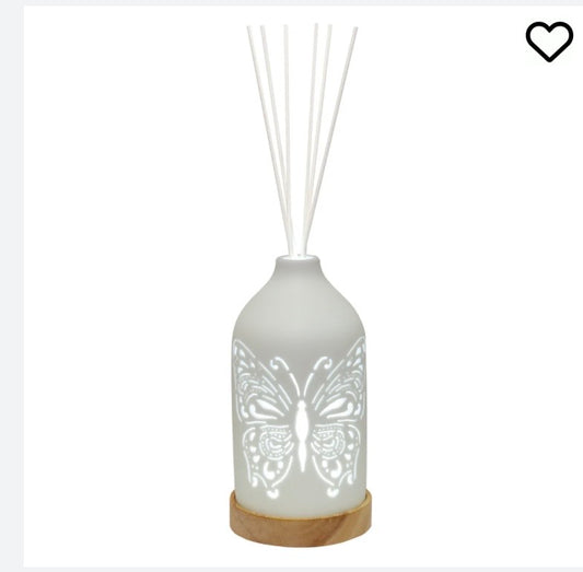 Butterfly LED reed diffuser