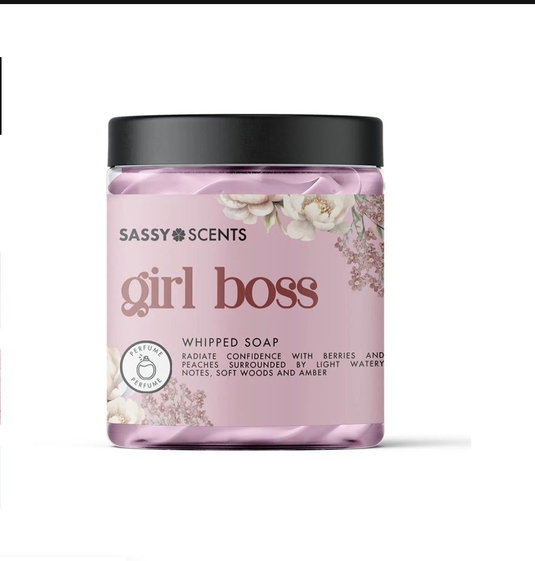 Girl boss whipped soap