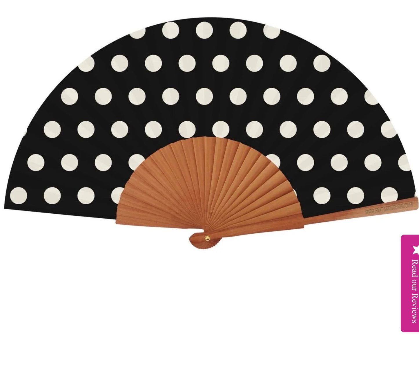 Ibiza 23cm dotty fan
