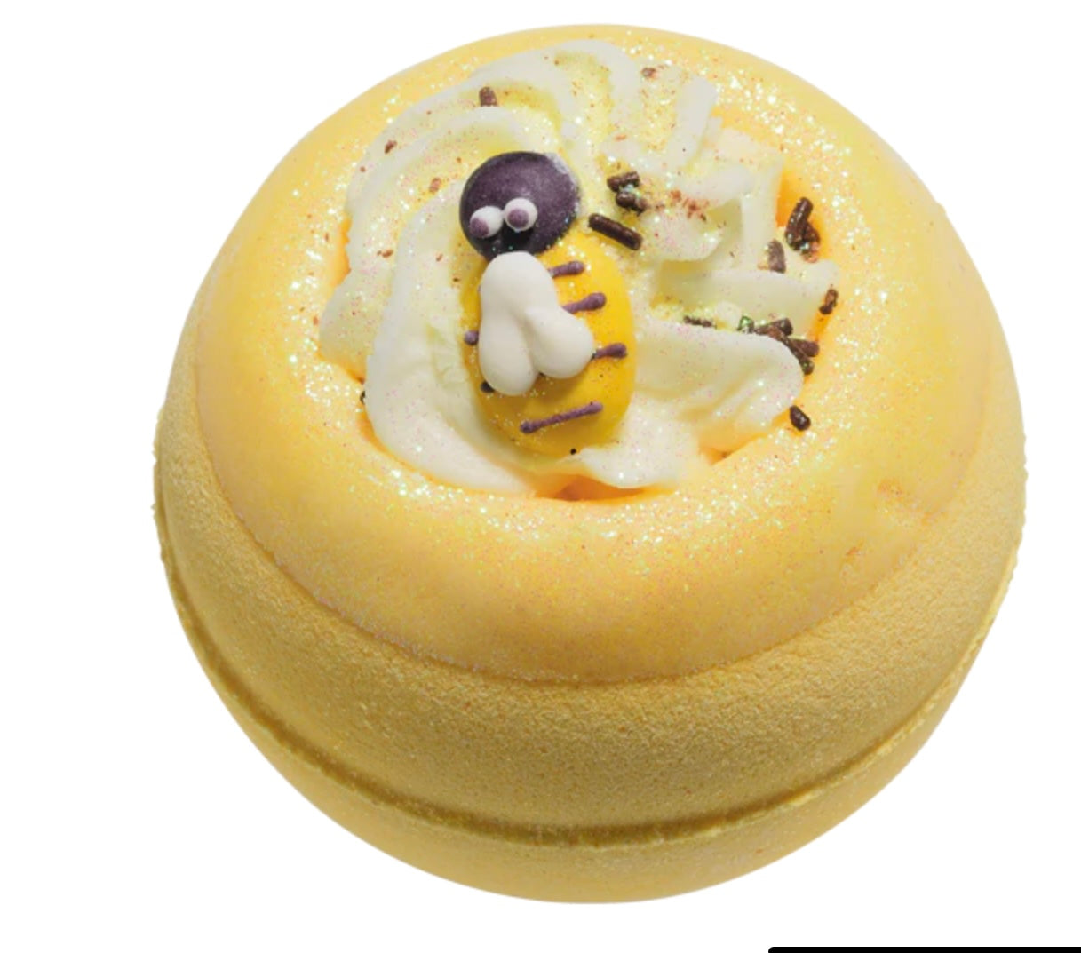 Honey bee bath bomb