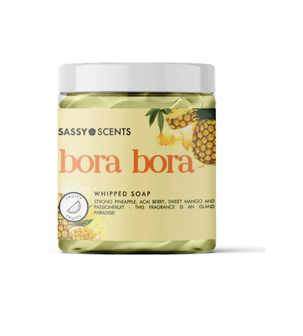 Bora Bora whipped soap