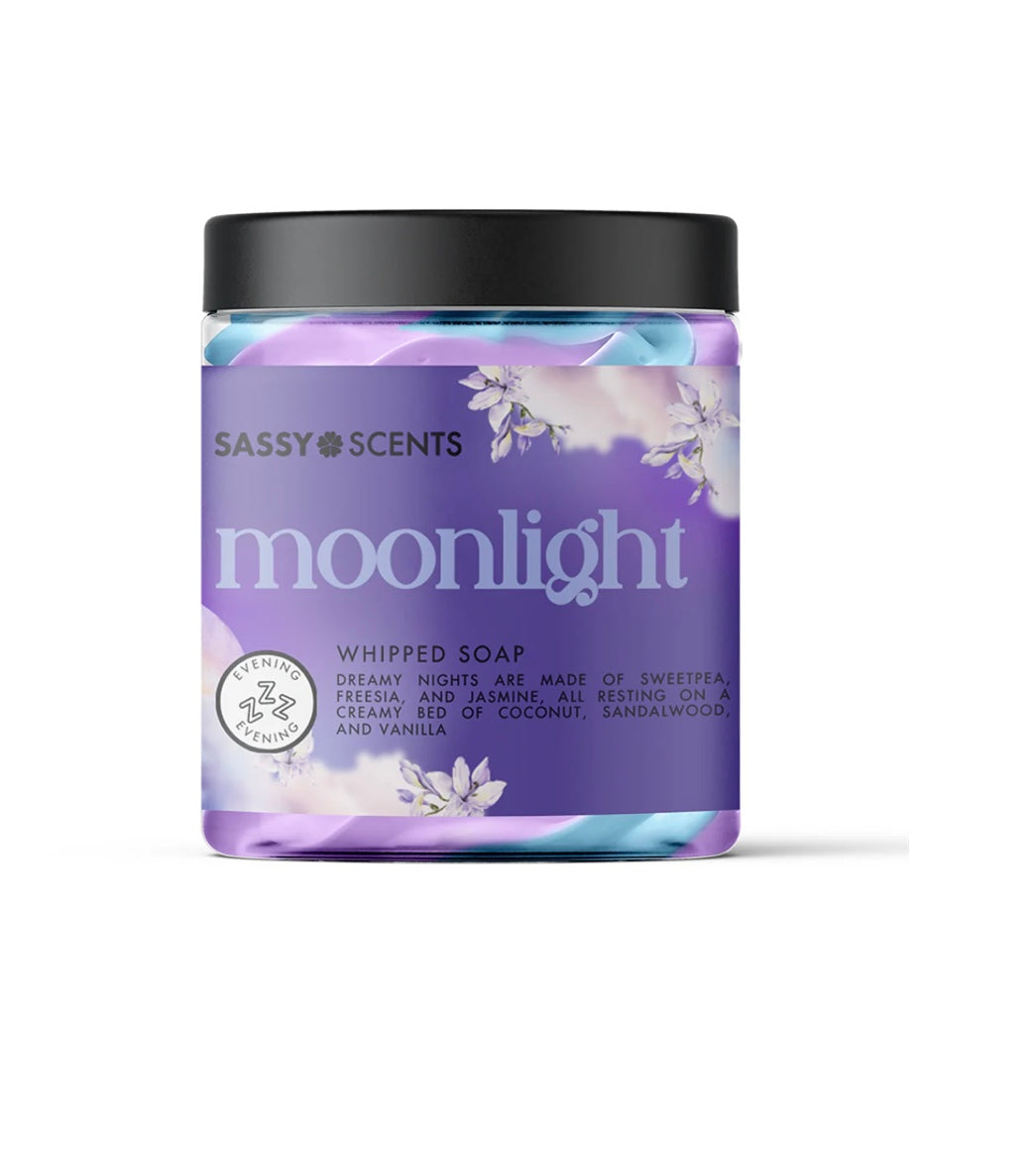 Moonlight whipped soap