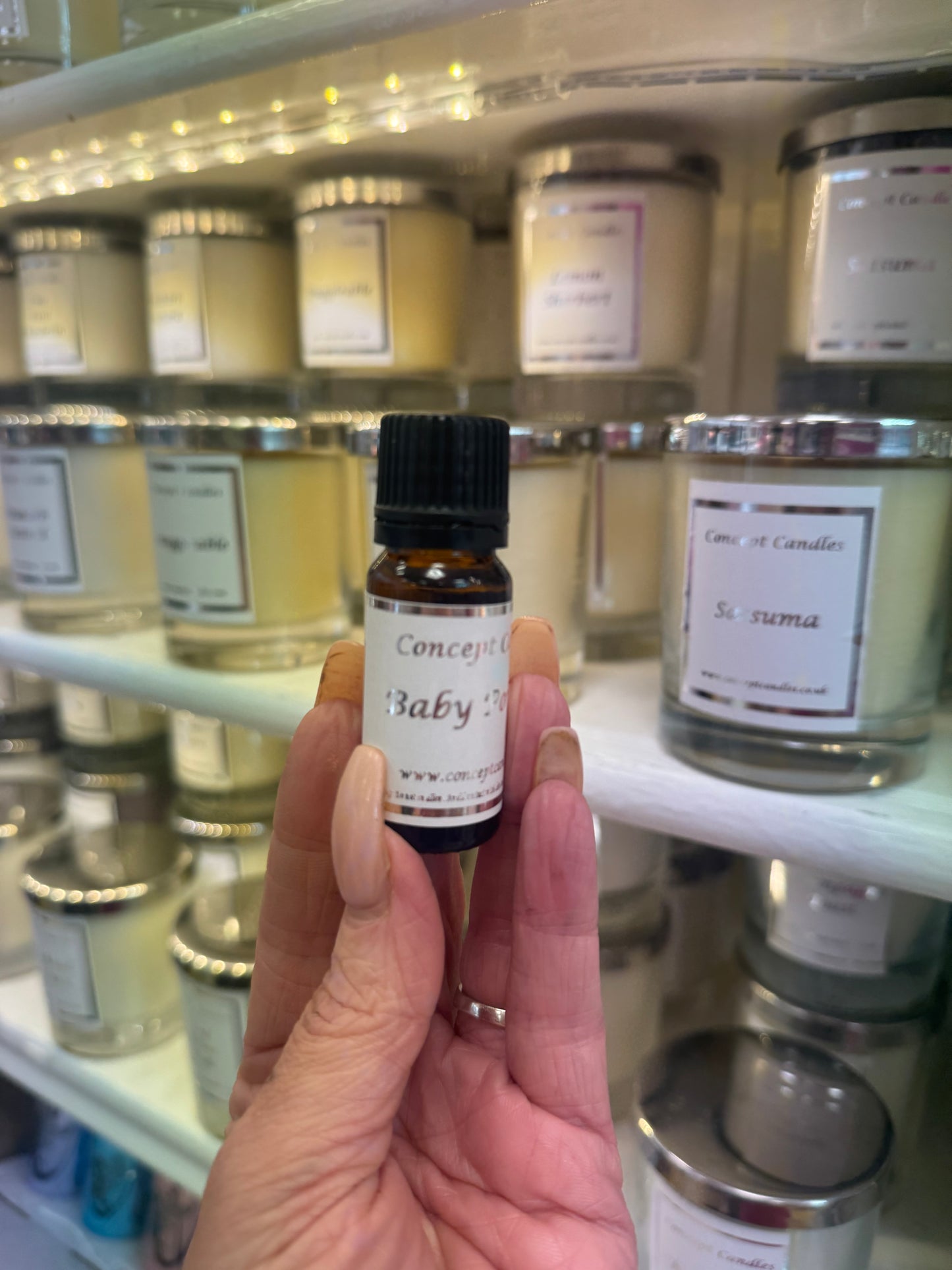 Baby powder electric diffuser oils