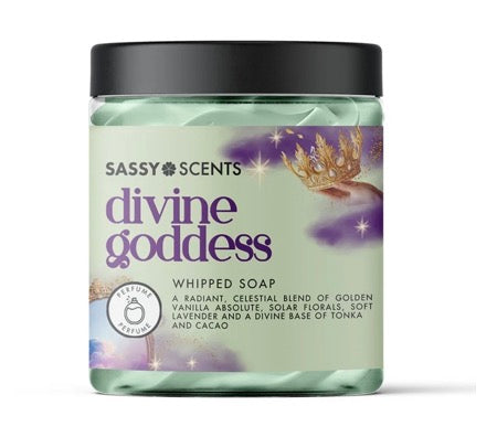 Divine goddess whipped soap
