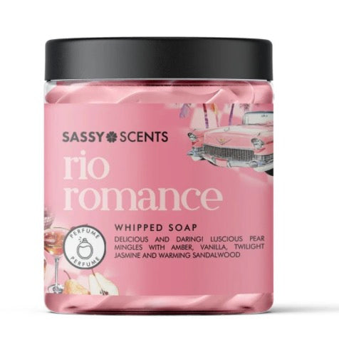 Rio romance whipped soap
