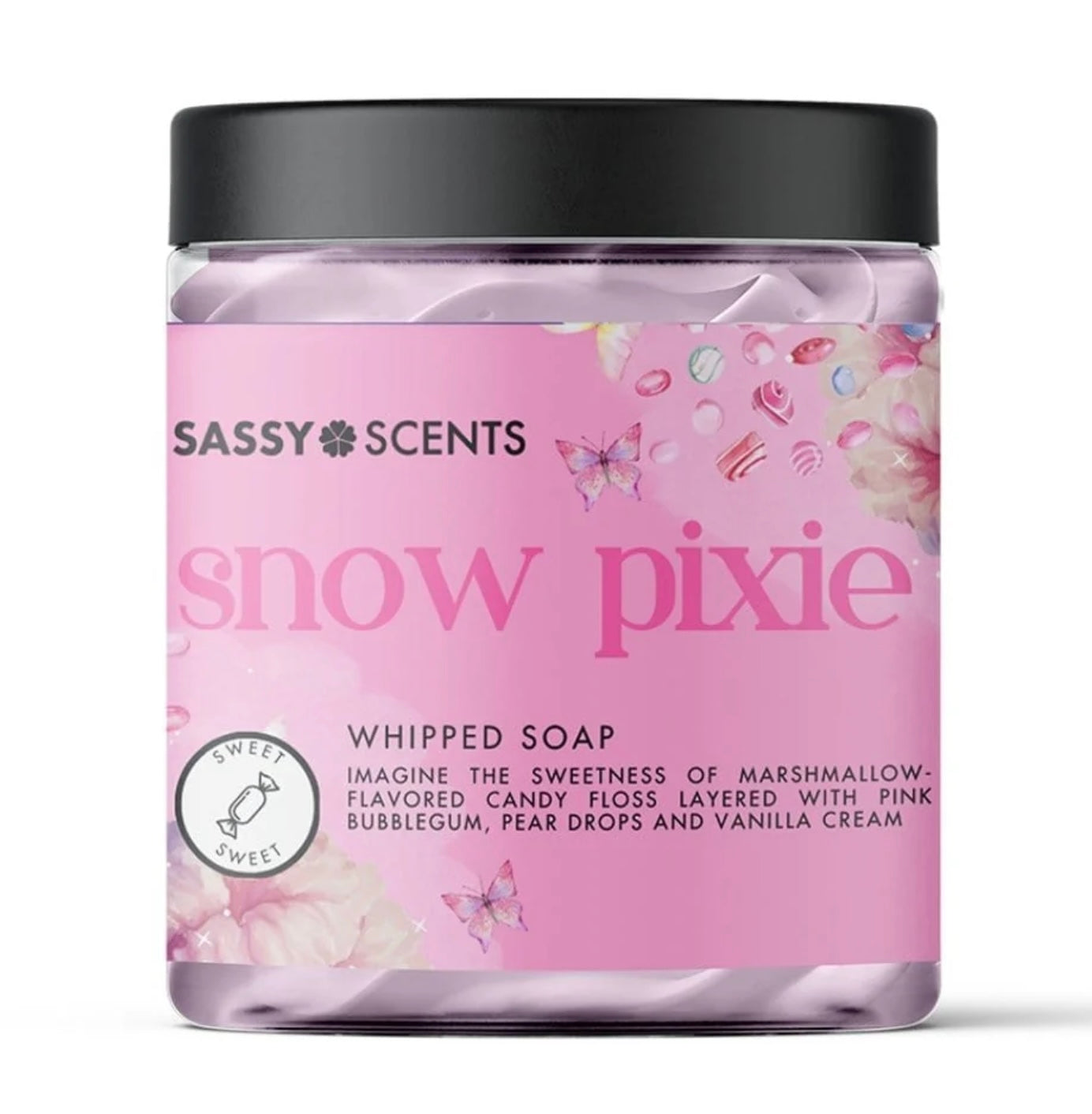 Snow pixie whipped soap
