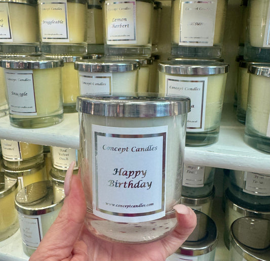 Happy birthday candle