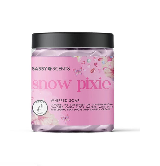 Snow pixie whipped soap