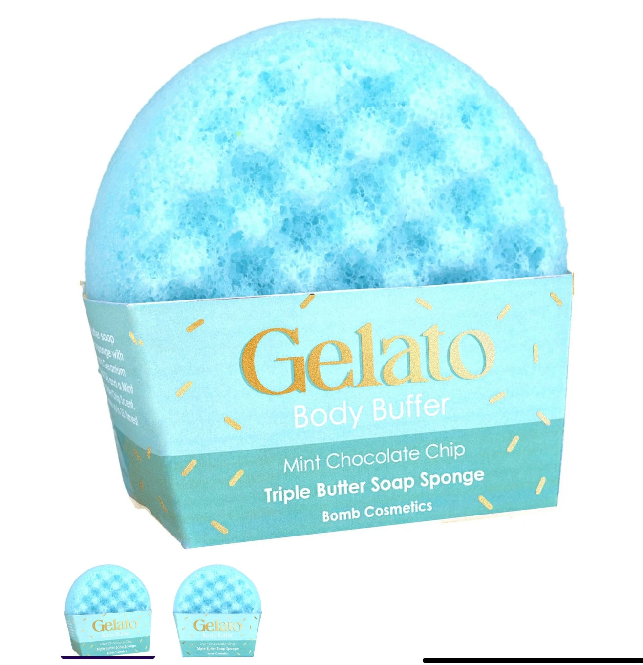 Mint chocolate chip body buffer