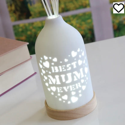 19 inch led reed diffuser with 100ml of linen oil best made mum