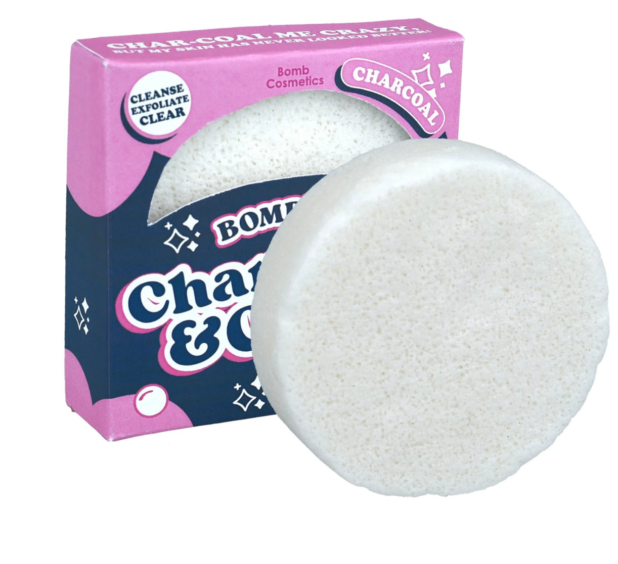Facial buffer charcoal