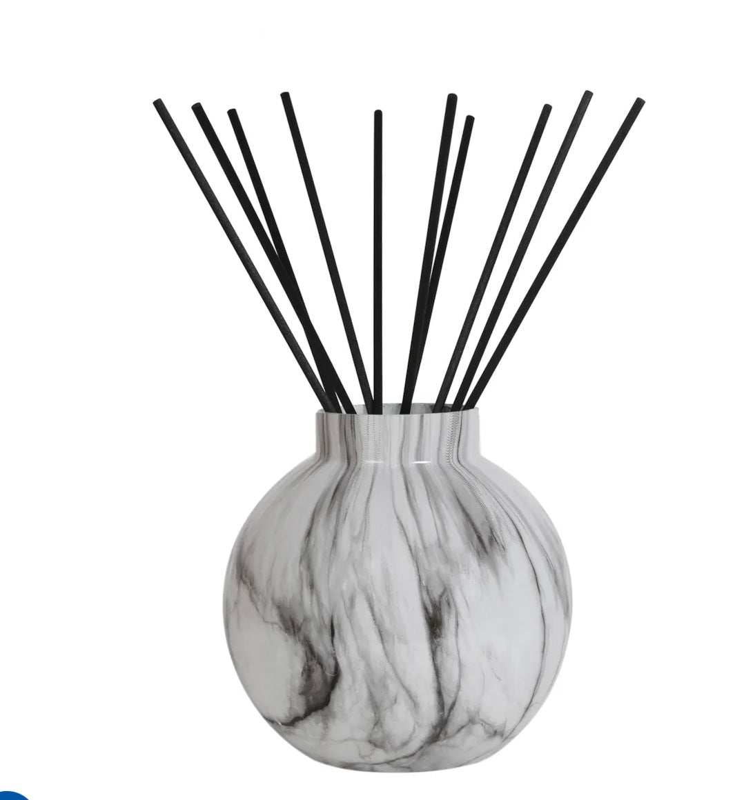 Marbled glass reed diffuser large
