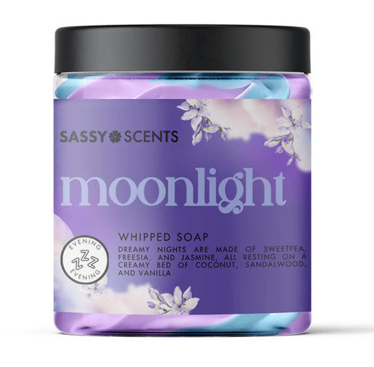 Moonlight whipped soap