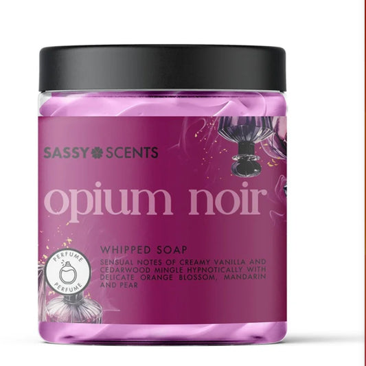 Opium Noir Whipped Soap
