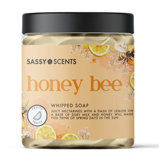 Honey Bee Whipped Soap